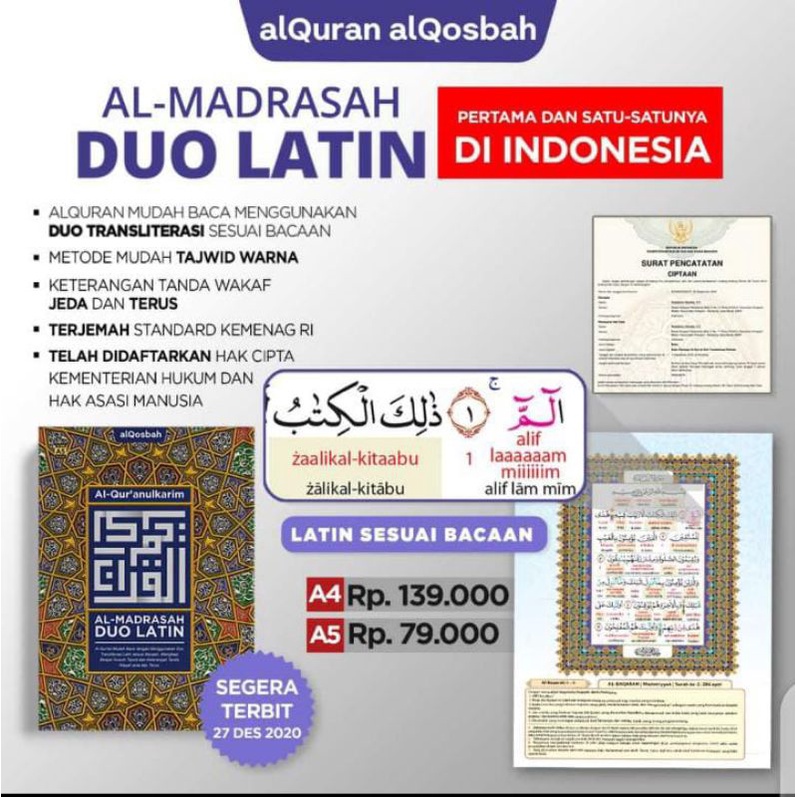 AlQur'an Duo Latin