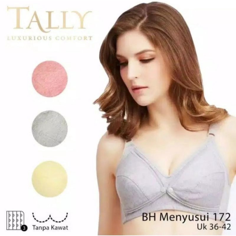 BH menyusui tally busa tipis tanpa kawat