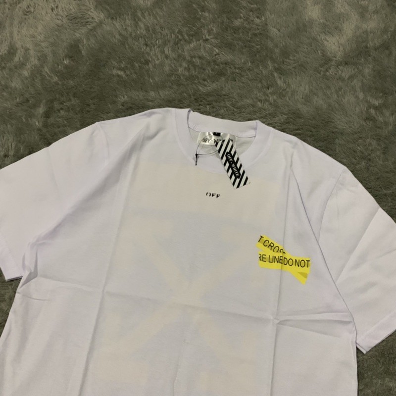 Kaos Tshirt Off White Not Cross Mirror