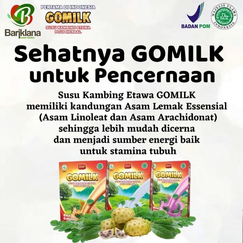

GOMILK, Susu Kambing Etawa