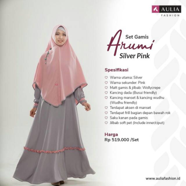 Gamis set Arumi by aulia