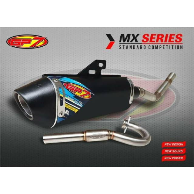 KNALPOT GP7 MX SERIES CRF 150L STANDAR KOMPETISI