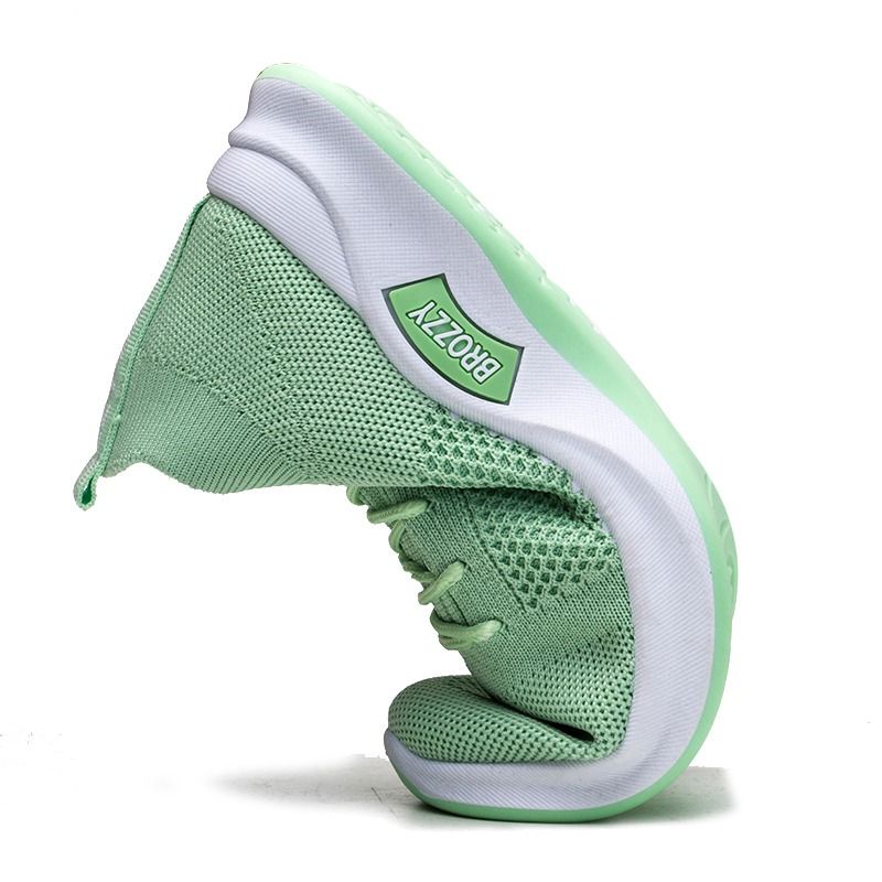 Brozzy Sepatu Sneakers Wanita Olahraga COD Gratis Ongkir Original D-11 D-10 Import  Senam cewek Terbaru Joging-3