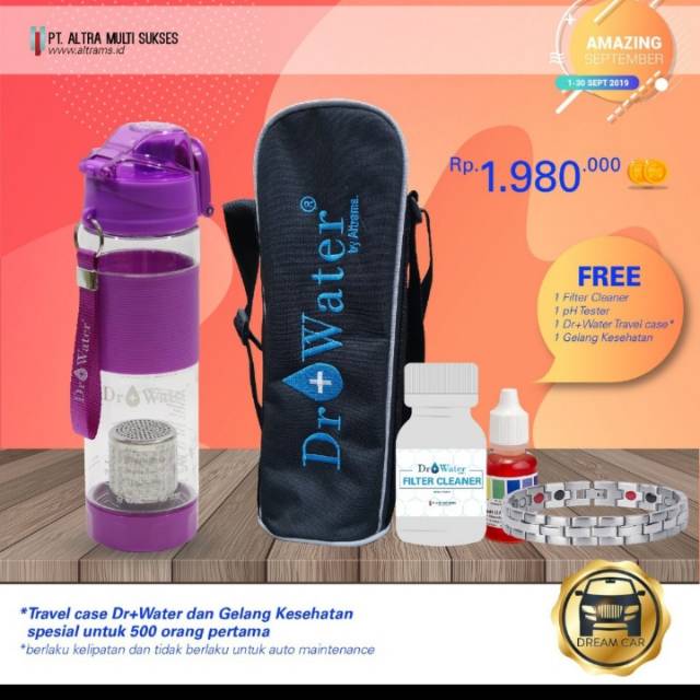 Jual rugi dr water - botol therapy kesehatan asli