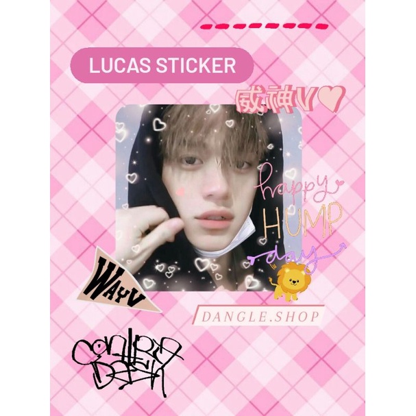 Sticker NCT LUCU Ala Korea / Sellkor  (Lucas-Jaehyun)