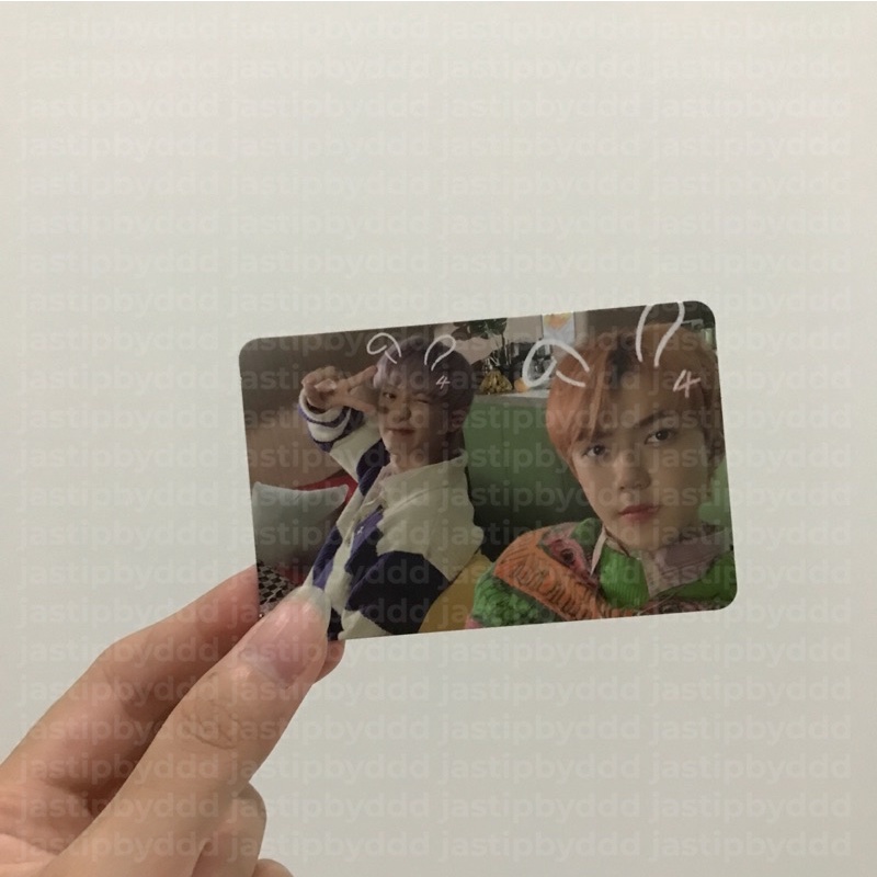 PHOTOCARD CHANYEOL SEHUN SECHAN 1BV PARADISE VER 1 BILLION VIEW EXO ALBUM EXO-SC