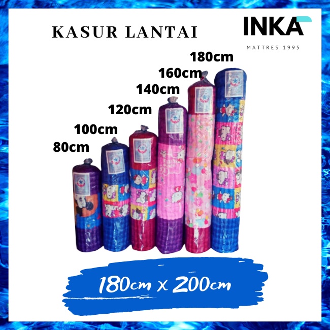 PROMO Kasur Lantai Palembang | Ukuran 180 cm x 200 cm | Kasur Lipat | Kasur murah | Kasur gulung | C