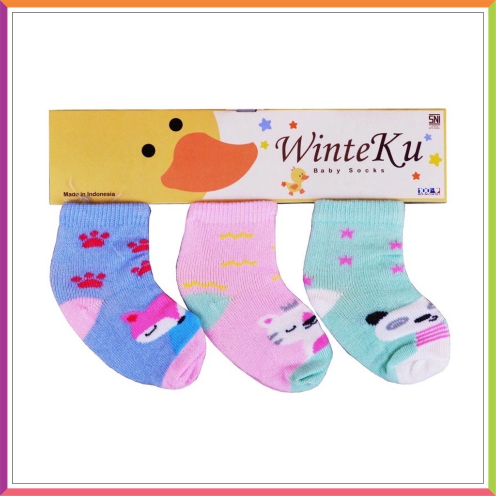 ❤ Fashionbabies ❤ KAOSKAKI BAYI WINTEKU 3 IN 1 / KAOSKAKI NEWBORN ISI 3