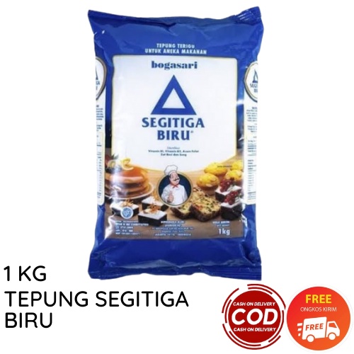 TEPUNG SEGITIGA BIRU PREMIUM 1 KG