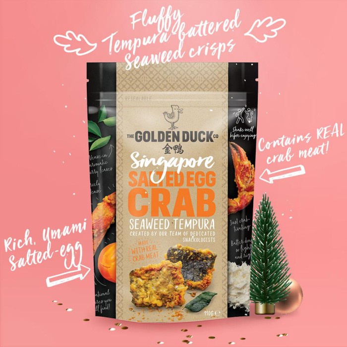 

The Golden Duck Singapore - Salted Egg Crab 125G