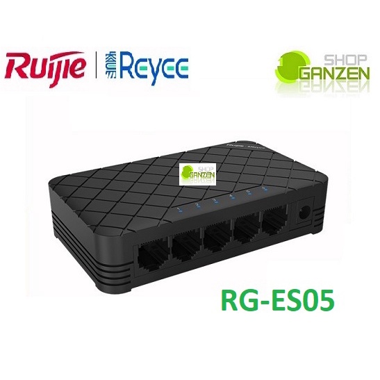 Ruijie Reyee RG-ES05 ES05 5-Port Plastic 10/100Mbps Unmanaged Plastic Switch