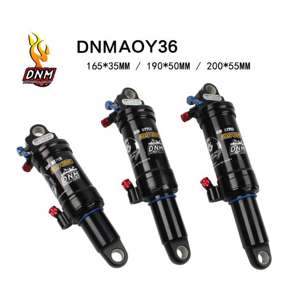 Rear shock DNM AOY 36rc 165mm 190mm 200mmangin air suspension rearshock suspensi belakang dh fr am n