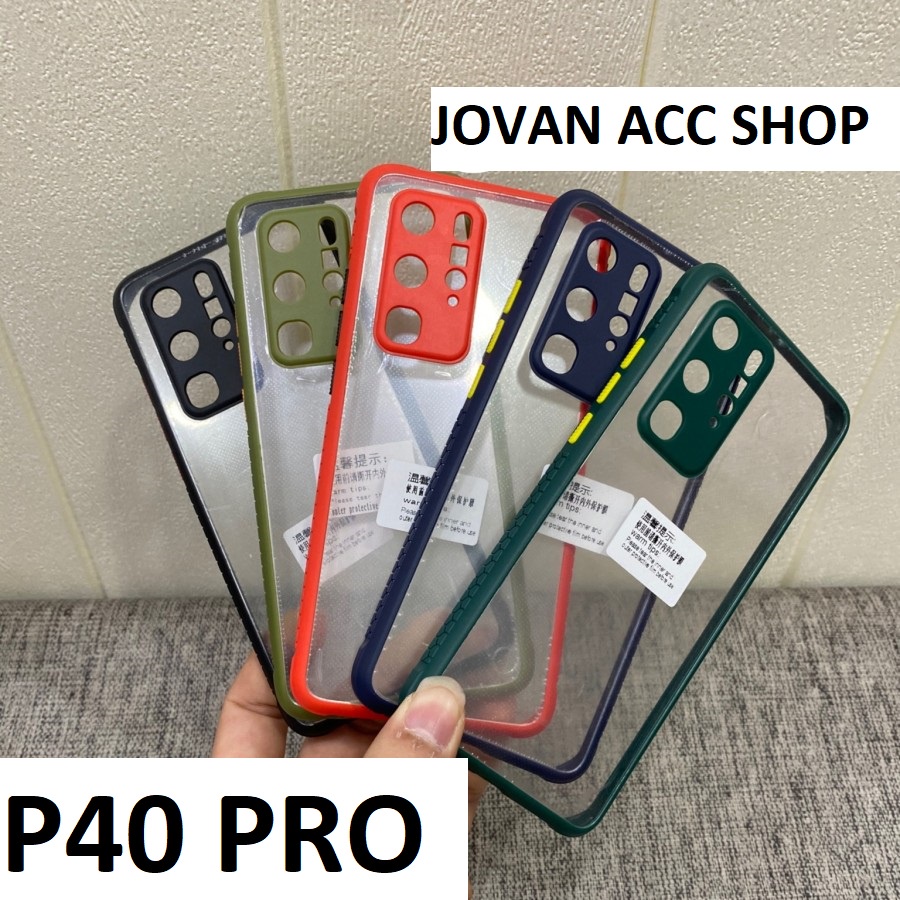 HUAWEI P40 PRO P30 P30 PRO CASE UME MIQILIN HARDCASE TRANSPARAN CASING PROTECT CAMERA COVER PELINDUNG KAMERA HARD