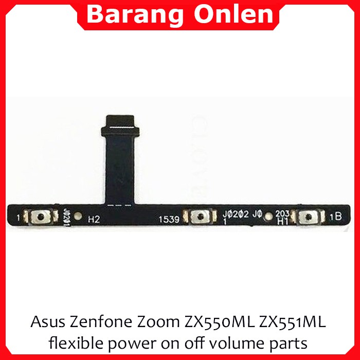 Asus Zenfone Zoom ZX550ML ZX551ML flexible switch power on off volume