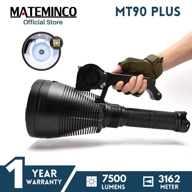Mateminco MT90 Plus Luminus SBT90.2 7500 Lumens 3162 Meter