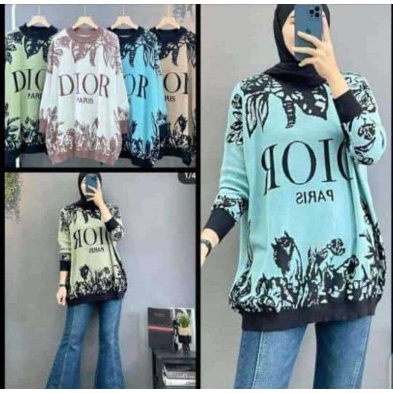 Sweater Rajut Import Dior