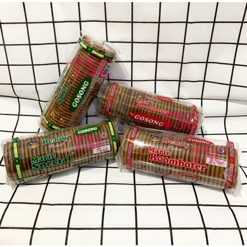 

GOSONG Hijau Beauty Biscuits Marie Special GOSONG Merah Beauty Biscuits Marie Roomboter