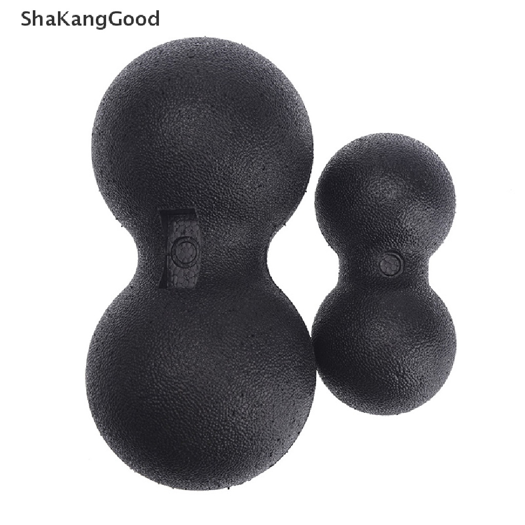 Skid 1pc Bola Pijat myofascial Bentuk Kacang Untuk fitness / yoga / pilates