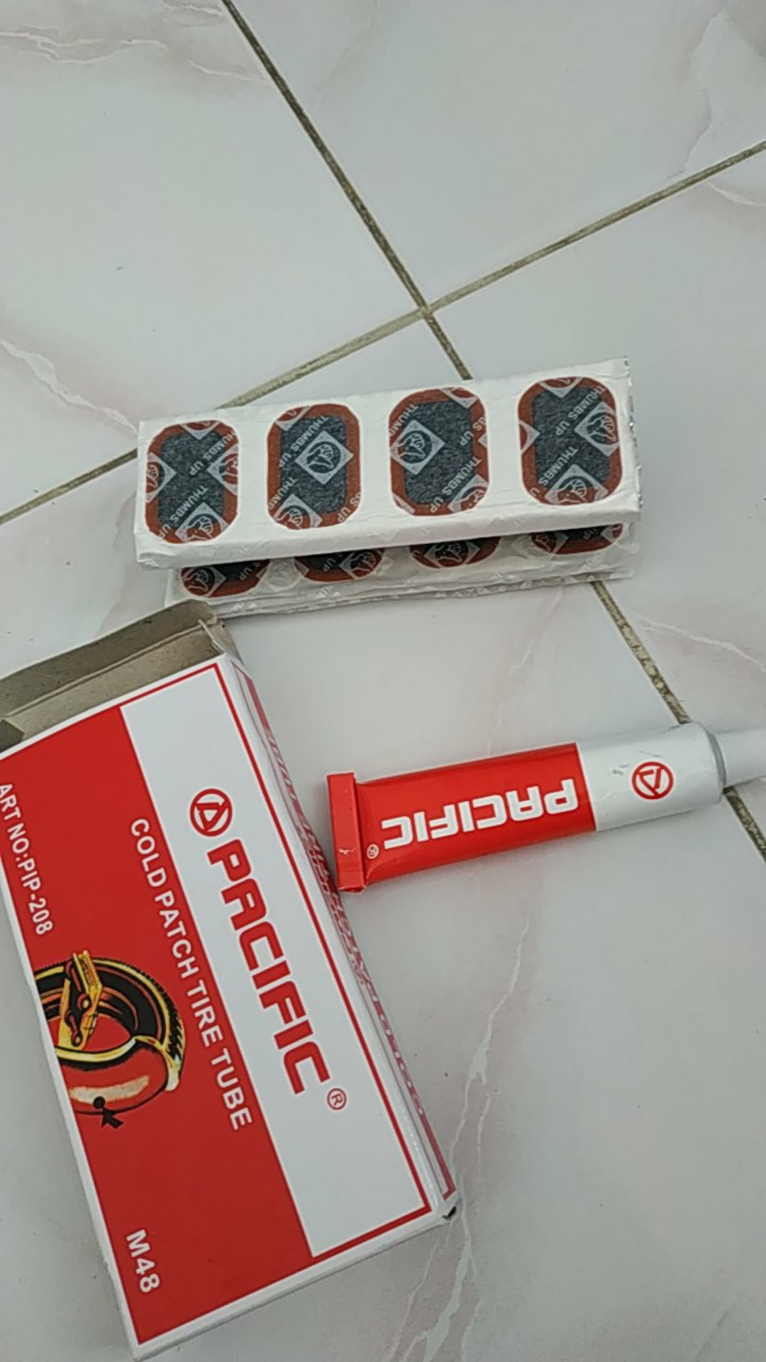 Medium Sedang Cold Patch Alat Tambal Ban Isi M 48 Tip Top