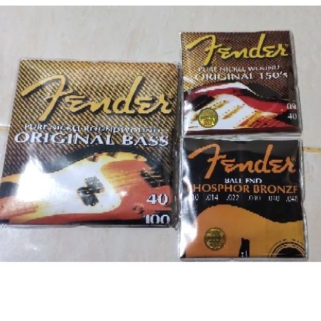 senar fender bass,akustik dan elektrik