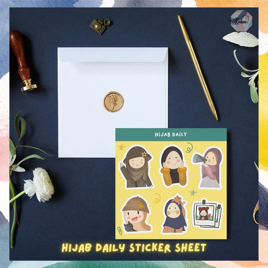 

Sticker Sheet Murah / Sticker Deco Bujo Jurnal Murah / Sticker Tumblr 2