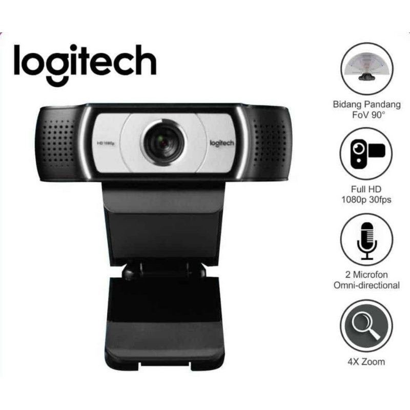 WEBCAM LOGITECH C930e BUSINESS WEBCAM ORIGINAL &amp; GARANSI RESMI ( VERSI PENGGANTI C922 / C925e )