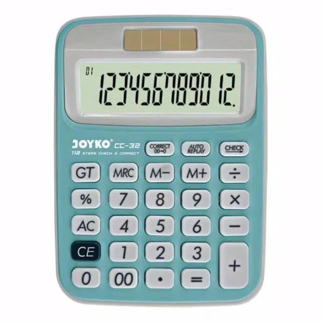 

Kalkulator 12 digits joyko CC-32/ check correct