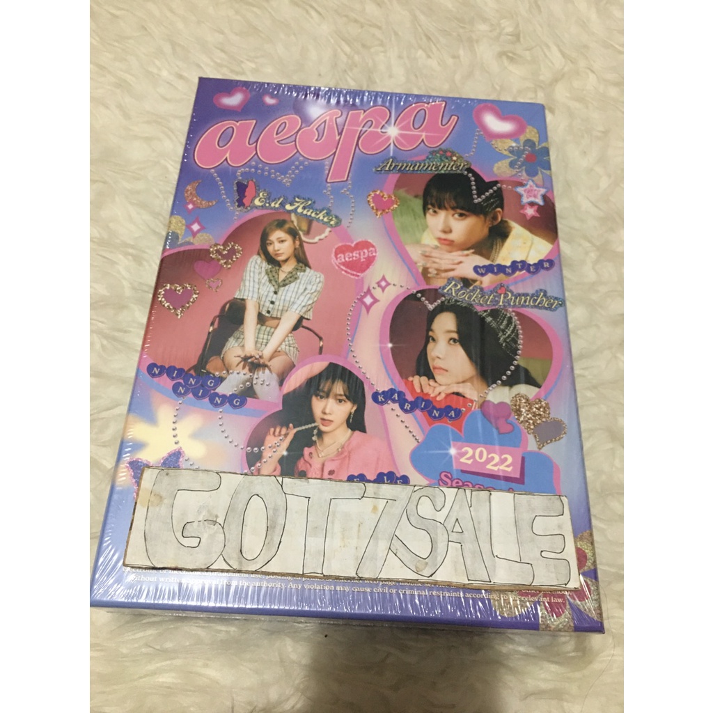 2022 SM SEASON GREETINGS AESPA / AESPA SG 2022 / AESPA SEASON'S GREETINGS 2022 SEALED OFFICIAL
