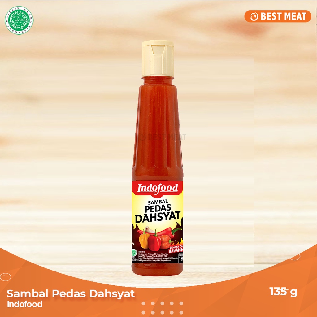 

Indofood Sambal Pedas Dahsyat 135ml