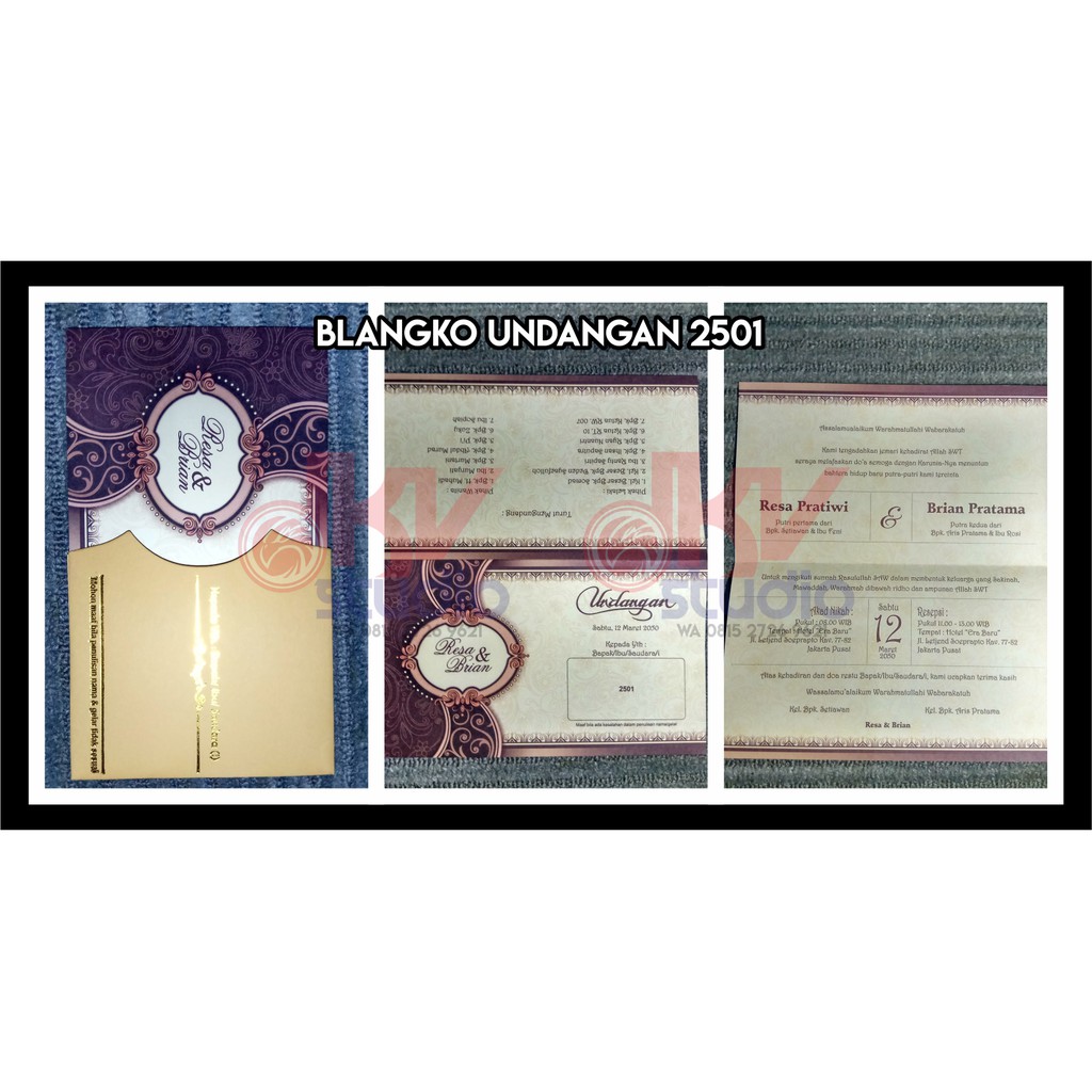 Blangko Undangan 2501