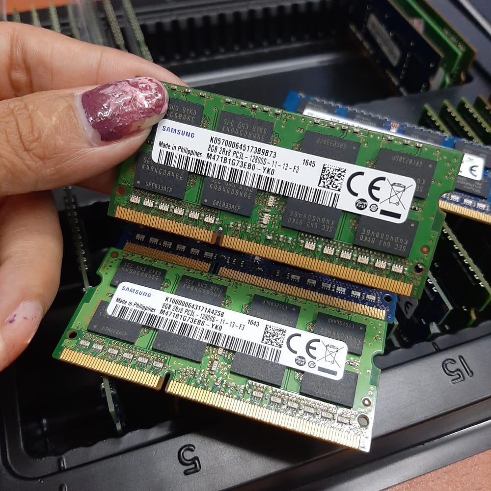MEMORY/Ram/ LAPTOP/sodim/RAM Laptop 8GB pc3L-12800S ORIGINAL GARANSI KHUSUS LAPTOP + PC MINI +ALL IN ONE PC