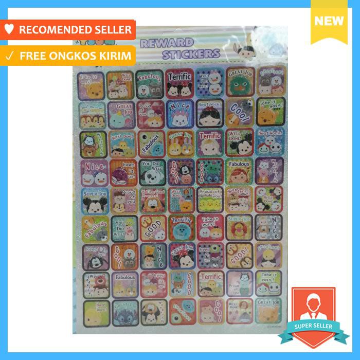 

Reward Stickers Tsum Tsum/ Sticker Penghargaan Anak - Pengikat & Perekat - Stiker