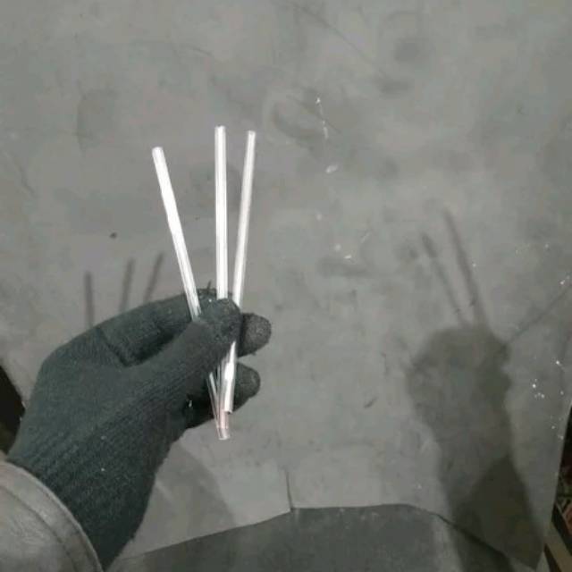 Pipa kaca pyrex 5mm panjang 10cm