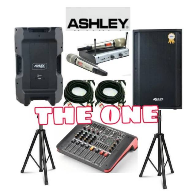 Paket sound system ashley outdoor dan indoor original