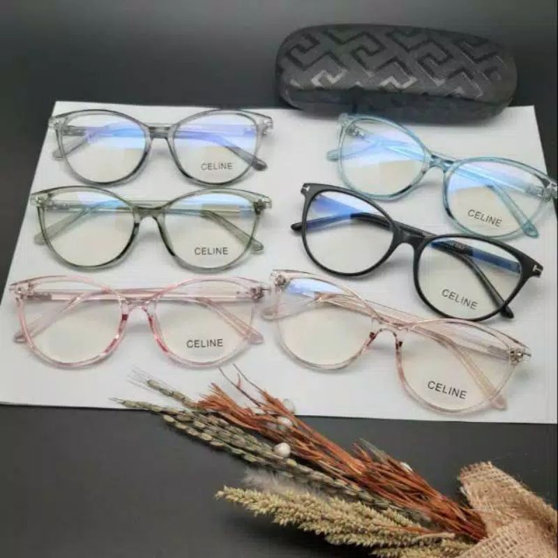 BEST SELLER !! Frame 8537 | Frame kacamata cat eye lentur | Paket kacamata minus/plus/cyl/antiradiasi