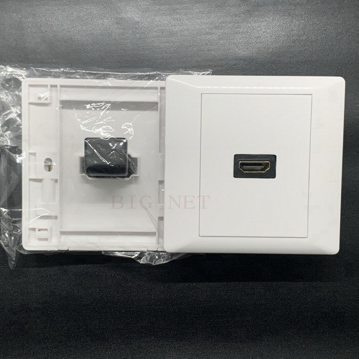 Face Plate HDTV(hdmi) (Single) Wall Plate