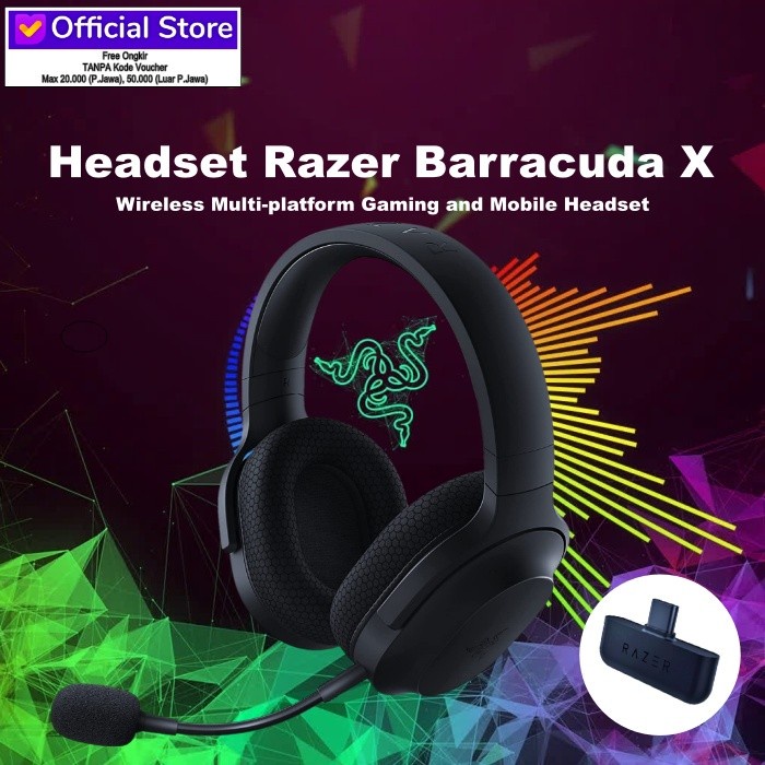 Headset Razer Barracuda X