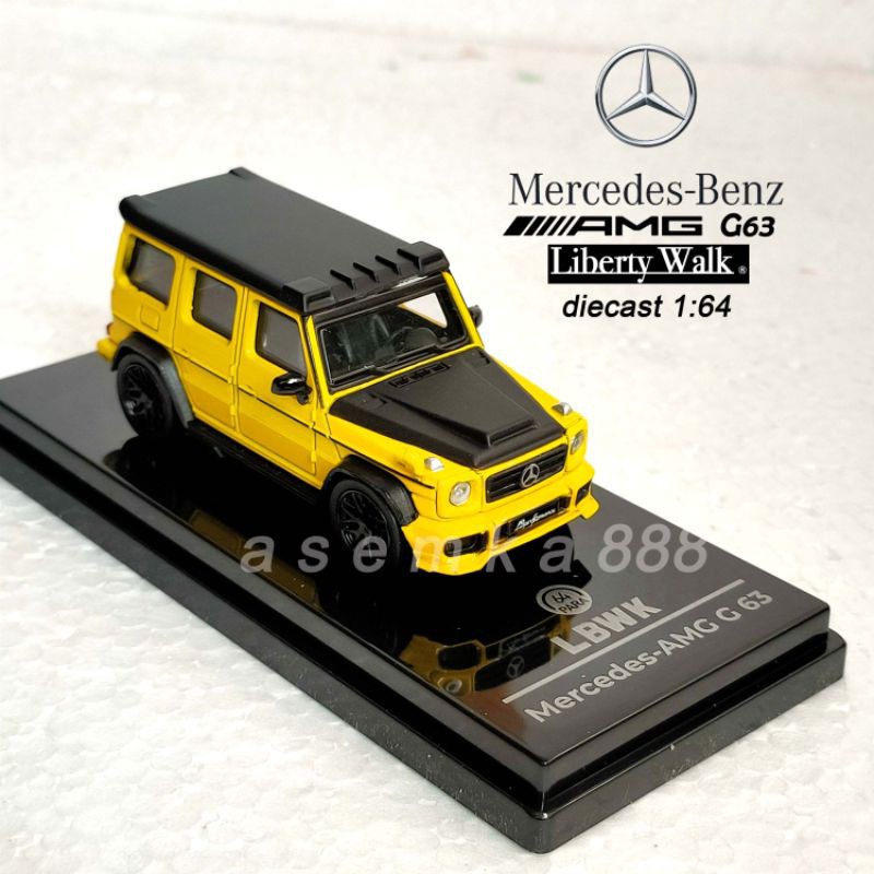Para64 Mercedes AMG G63 yellow
