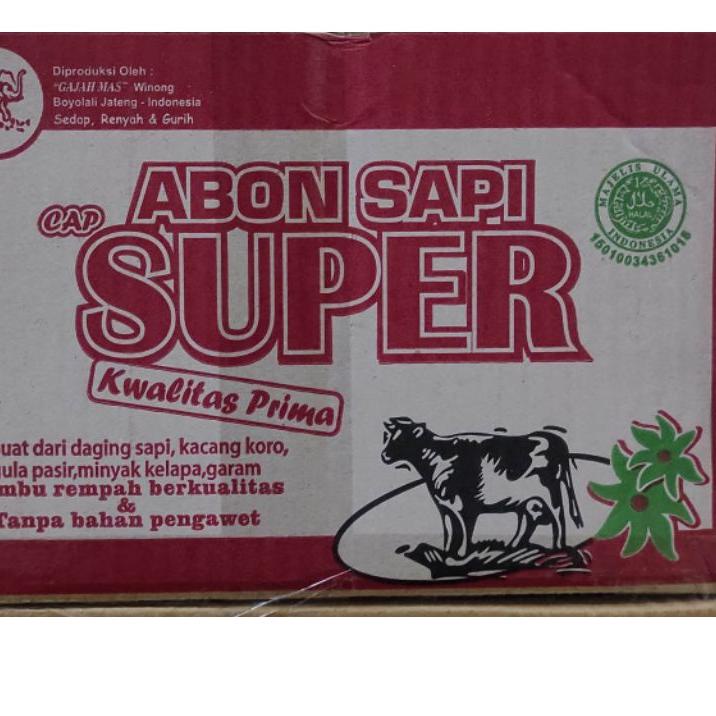 

✦TERMURAH✦ Abon Sapi Cap Gajah Mas Produksi Boyolali 250gram
