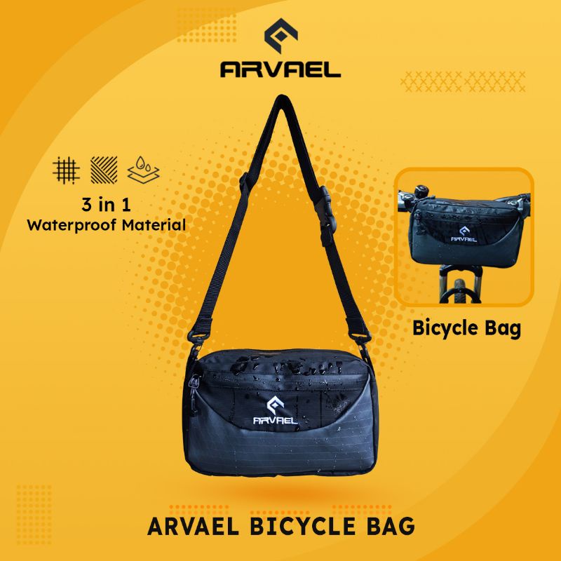 Tas Selempang Pria Wanita Waist bag Sepeda Waterproof Baycle Arvael