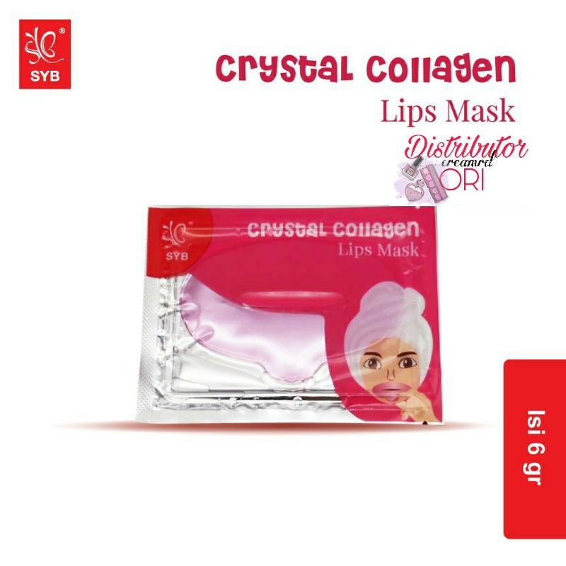 SYB Crystal Collagen Lips Mask / Masker Bibir Collagen lip mask