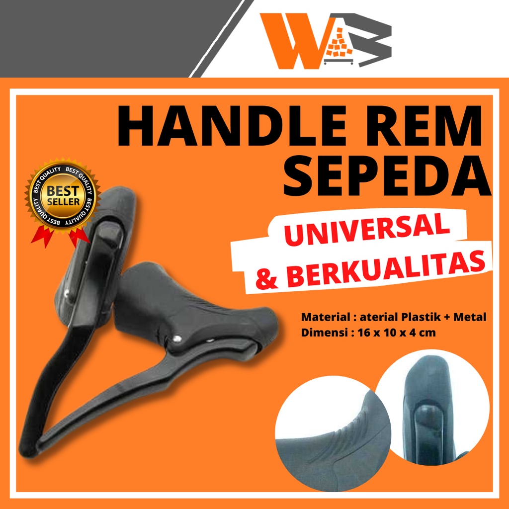 COD Handle Rem Sepeda Bike Brake Lever Aluminium 22.2 - 23.8mm