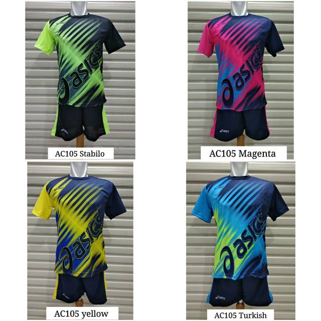 Jersey Kaos Setelan Baju Olahraga Ac105