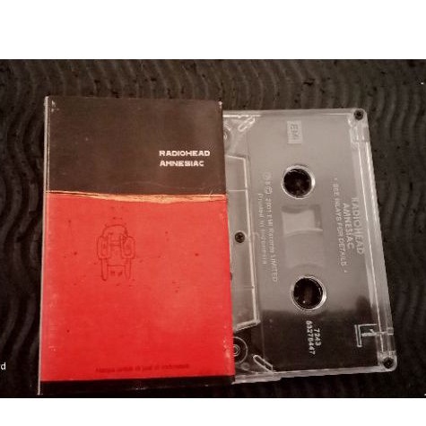 Kaset Radiohead - Amnesiac - britpop