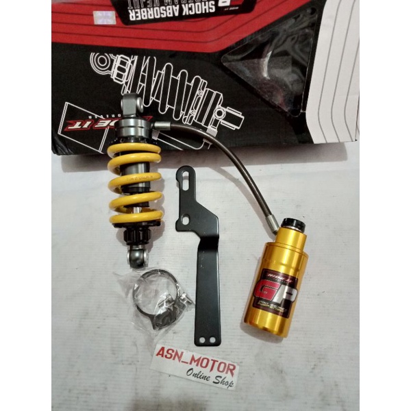 Monoshock Ride it GP 103 Jupiter MX new, Old, MX King Tabung pisah Fleksibel Ride it GP 103 Gold Series As Gold