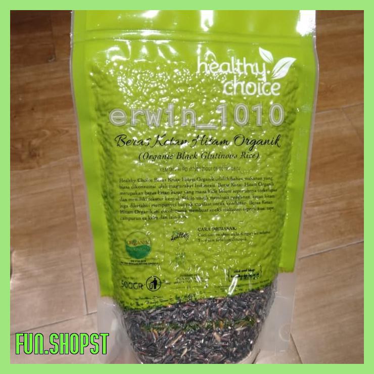 

HEALTHY CHOICE BERAS KETAN HITAM ORGANIK 500GR