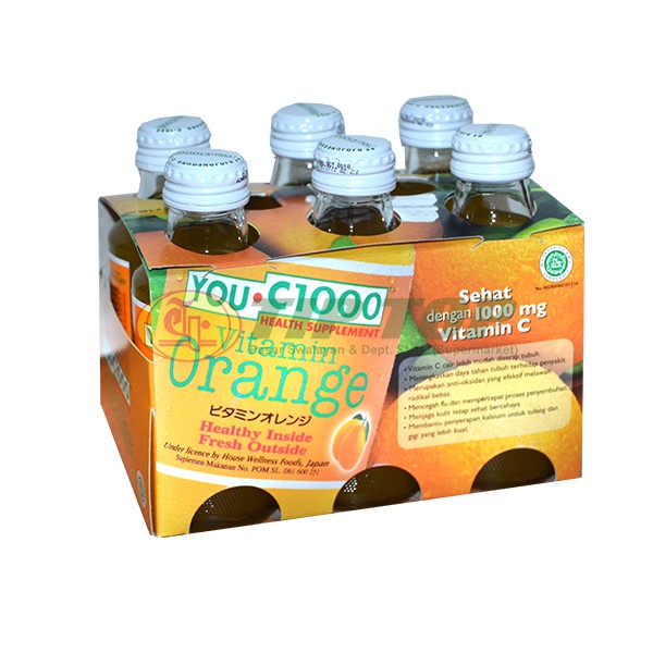 

YOU C 1000 MINUMAN ORANGE PACK 6X140ML