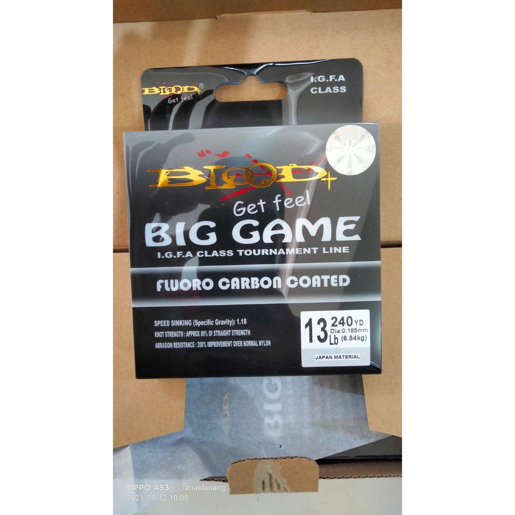Benang Blood Big Game