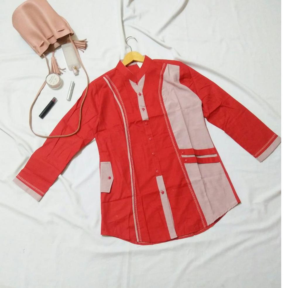 Atasan Santri Baju Santri putri baju santri baju santriwati baju santri salafy baju santri wanita –W