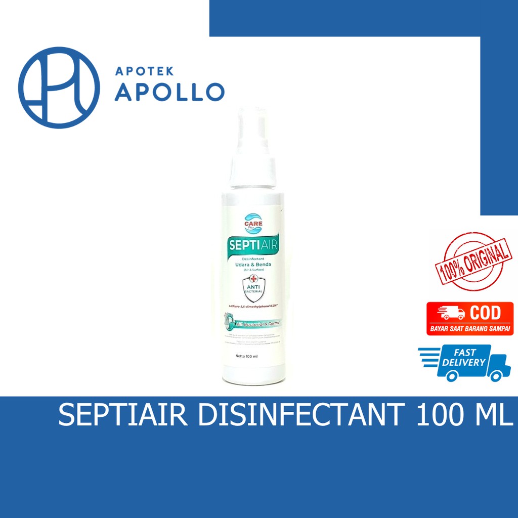 CARE PLUS SEPTIAIR DISINFECTANT 100 ML